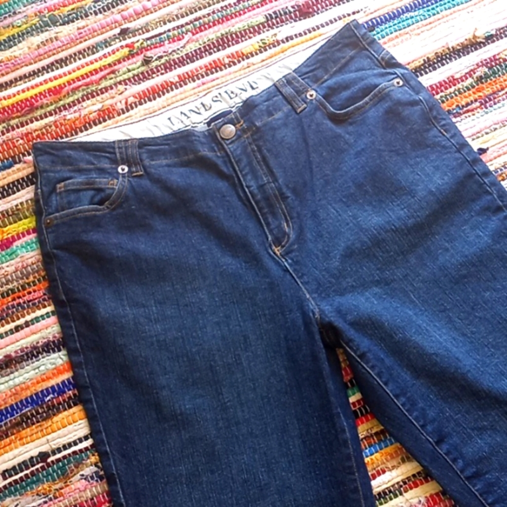 Lands End Boot Leg  Jeans-#1672+